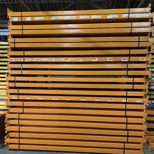 Used Dexion racking- the blue and orange type